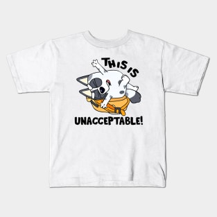 This is unacceptable, Blue Heeler Kids T-Shirt